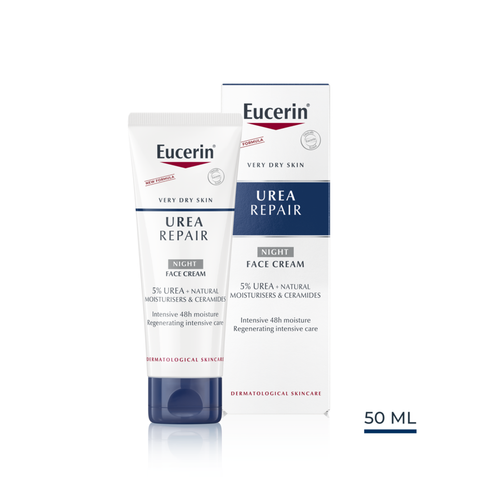Eucerin UreaRepair Night Face Cream 5% 50 ml, 945694