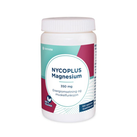 Nycoplus Magnesium 350 mg 100 tabletter, 849198