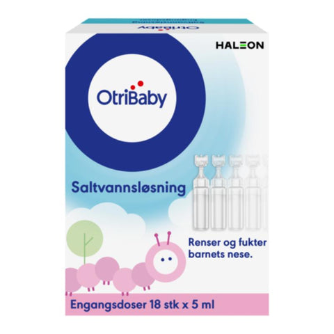 OtriBaby nesedråper med saltvannsløsning 18x5ml, 851442